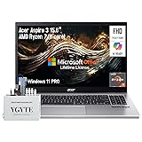 acer Aspire 3 15.6 Laptop Computer, 15 Inch FHD