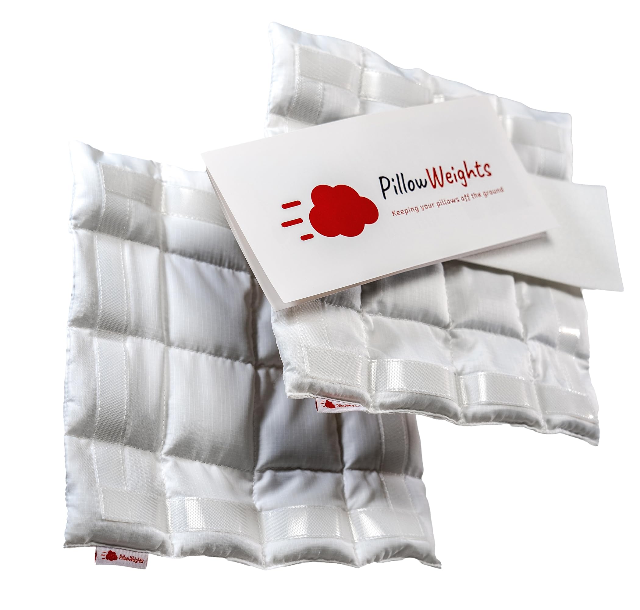 PillowWeights Outdoor โ Invisible Weighted Inserts to Keep Outdoor Cushions in Place on Windy Patios, Decks, Yachts & Resorts โ Water-Resistant, Wind-Tested (2-Pack)
