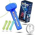 CAEKSALI Revolutionary Blue String Rope Launcher Loop Fidget Toy - Defy Gravity and Boost Imagination for Kids and Adults (Deep Blue)