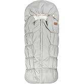 BEABA High Performance Waterproof Universal Stroller Footmuff, Warm Baby Bunting for Baby Stroller, Baby Winter Essentials, Baby Blanket Cover for Stroller