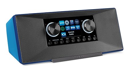 MEDION P85135 7,1 cm (2,8 Zoll TFT-Display) WLAN Internet-Radio, 2x6 W RMS, DLNA-/UPnP, DAB+, FM/UKW, LAN, USB 2.0, Aux, Spot