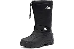 ALEADER Men's Insulated Waterproof Winter Snow Boots