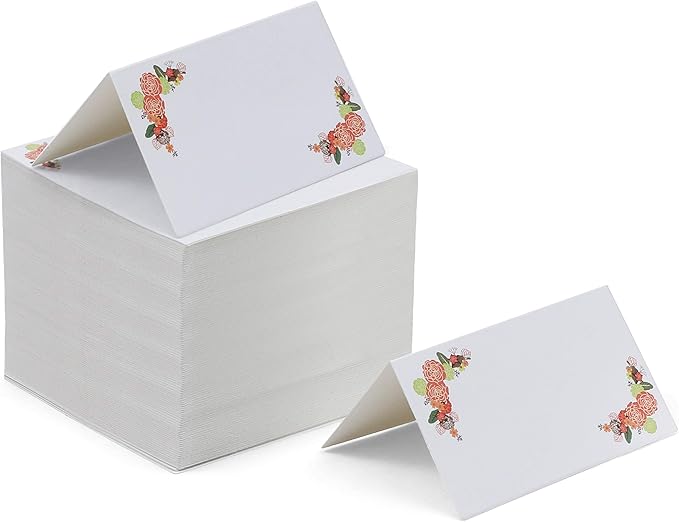 Cartoncini Segnaposto Natalizi.Segnaposto Da Tavolo Set Di 100 Segnaposto A Tendina Per Matrimoni Banchetti Decorazione Di Festa Eventi Bianca Segnaposto Matrimonio Segnaposti Tavolo Amazon It Casa E Cucina