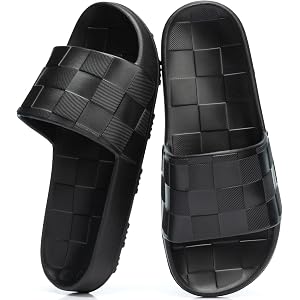 GOEWY Cloud Womens Sandals Bathroom Shower Shoes House Slippers Beach Slide | Non Slip,Lightweight, Wear-resistant,Indoor and