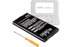 oliadeo New 3DS XL Battery Replacement - SPR-003 for Nintendo 3DS XL Battery - New 3DS LL Switch Game Console Batteries - SPR 003 Game Console Lithium-ion Upgrade with Tool 3.7V 2500mah