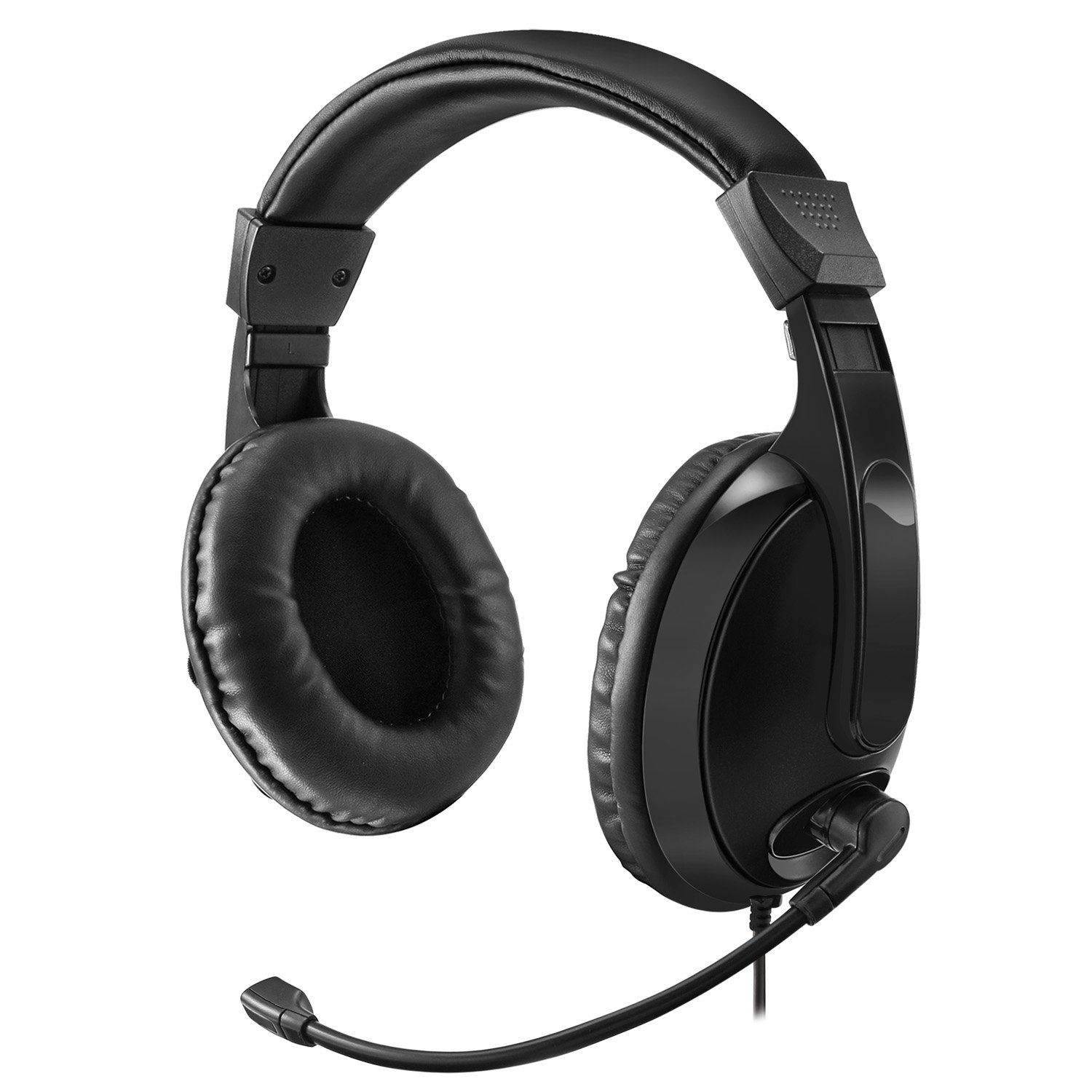 Adesso Xtream H5 - Multimedia Headset Microphone, Black