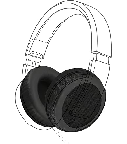 Amazon.com: Earpadz Replacement for Focal Listen Headphone Earpads