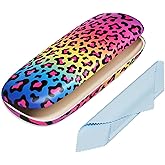 NPOOYI Eyeglasses Case, Hard Shell Protective Case for Glasses, Unisex for Women Men
