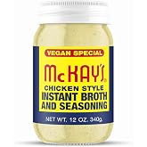 McKay’s Vegan Chicken Seasoning – Plant‑Based Chicken‑Style Bouillon & Broth Powder, Gluten‑Free Savory Cooking Seasoning for