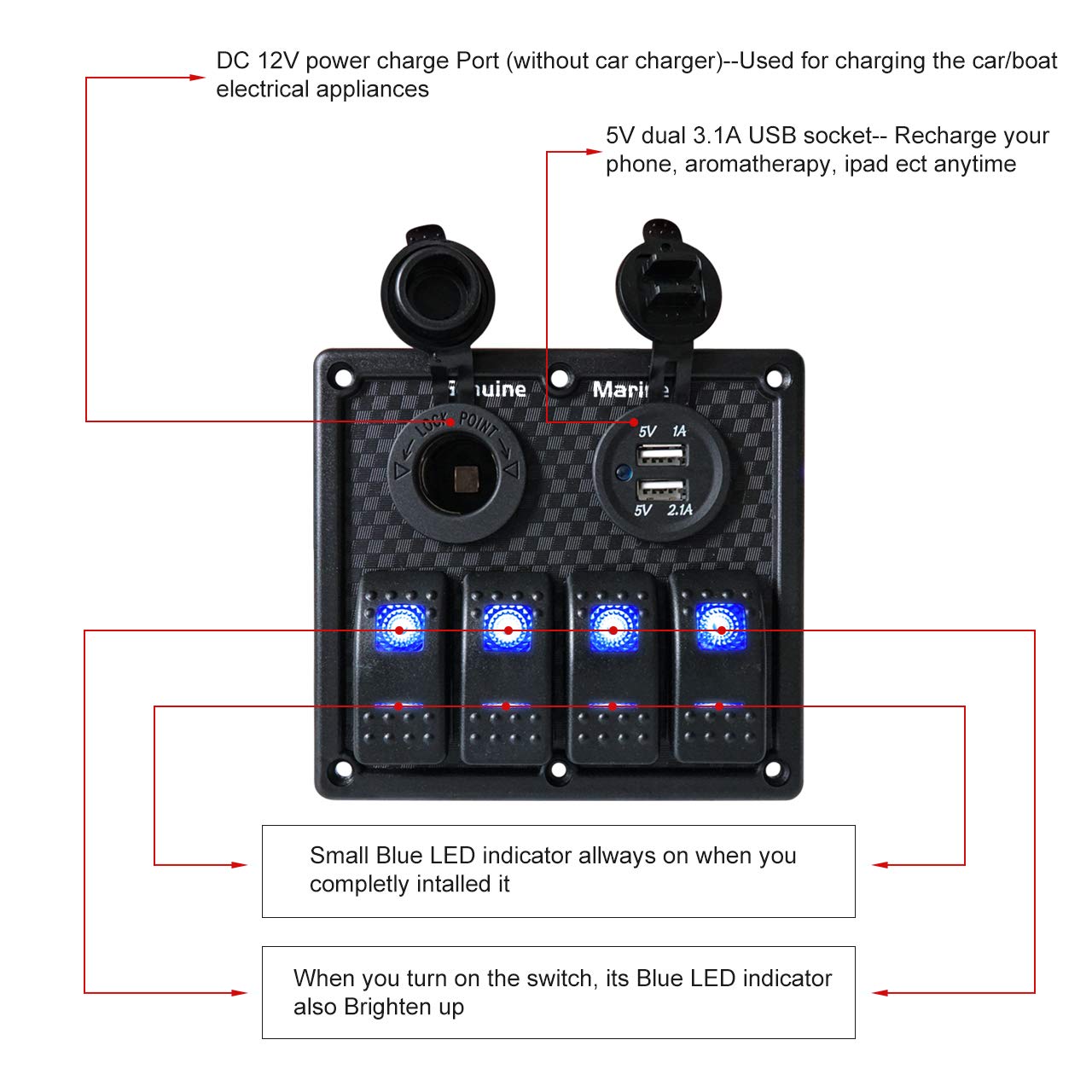Wiring Diagram PDF: 12v Dual Usb Port Wiring Diagram