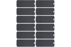 Babygoal Charcoal Bamboo Reusable Cloth Diaper Inserts, 5-layer Reusable Liners for Cloth Diapers 12 Pack 12ZTN-CA