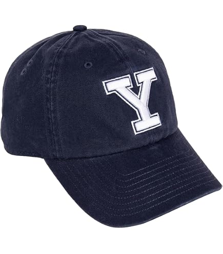 Amazon.com: Tee Luv Yale Baseball Cap - Licensed Navy Blue Yale