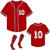 Yuji Itadori 10th Birthday Baseball Shirts for Boys 10 Year Old T-Shirt with Socks Kids Birthday Clothes