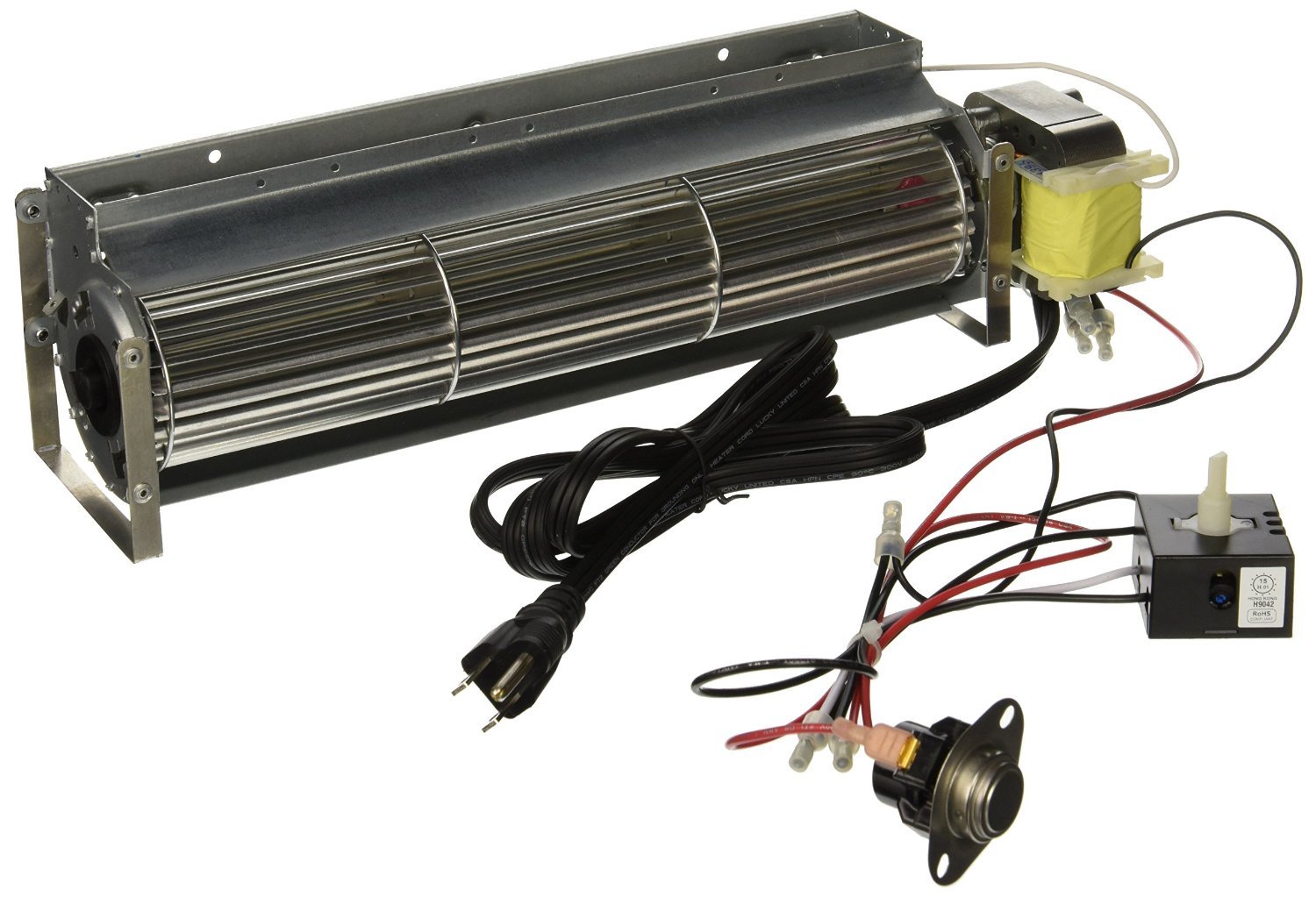 Tjernlund FB15DLX Fireplace Blower Motor with Speed Control Adjustable