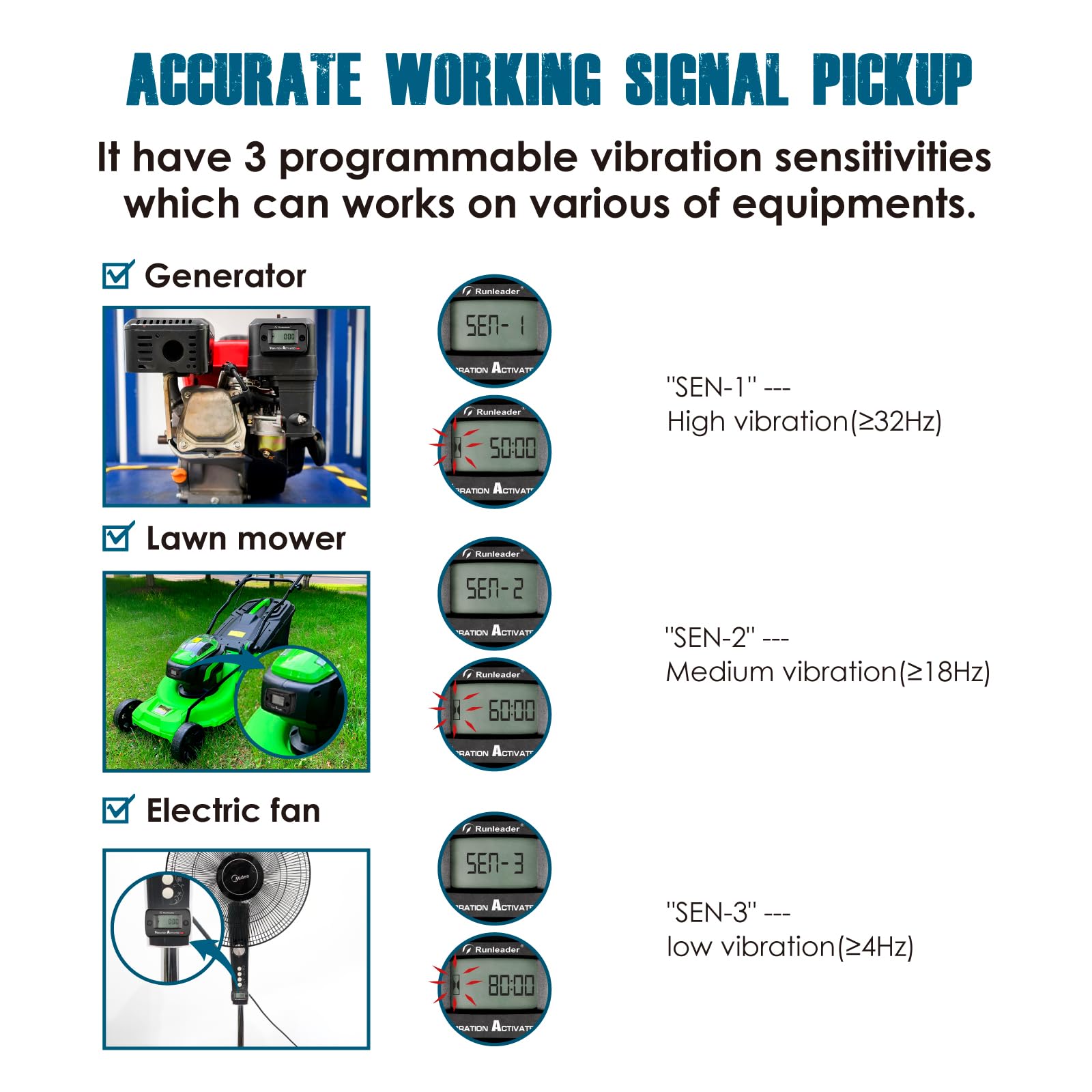 Adjustable Vibration Sensitivity Settings