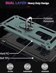 IKAZZ for Galaxy S9 Plus Case,Military Grade