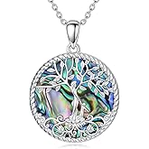 MISTBEE Best Gifts for Mom 925 Sterling Silver Tree of Life Necklace Mother Daughter/Son Pendant Mother Jewelry for Mother's Day Christmas