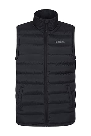 Mountain Warehouse Seasons Gepolsterte Weste - Wasserbeständig, warm, leichte Jacke mit Zwei Fronttaschen, leicht zu verstaue