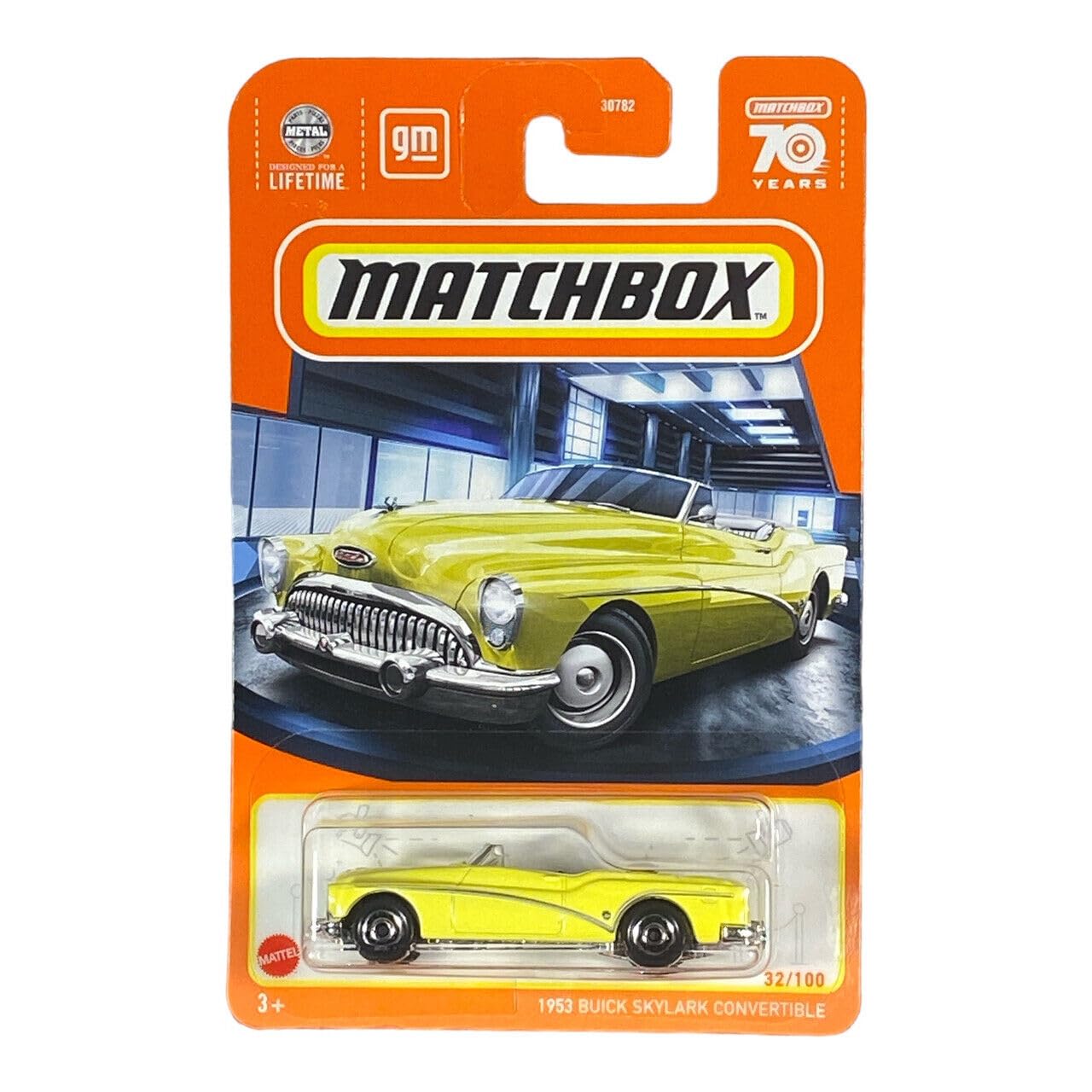 Matchbox 1953 Skylark Convertible (Yellow) - 1:64 Scale Diecast Car - Kid - Unisex - Children