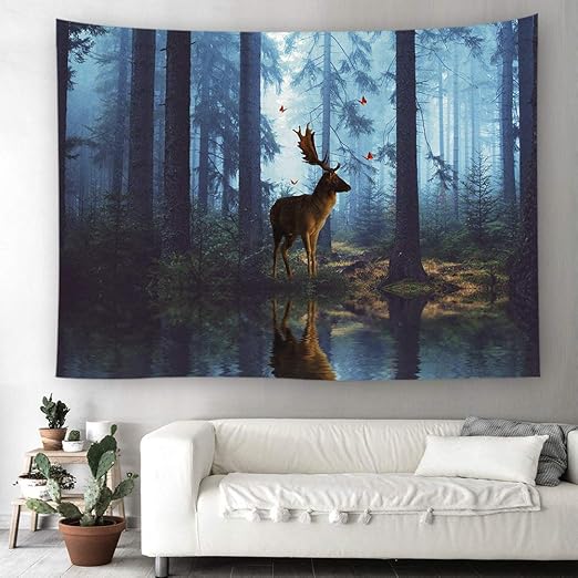 Wandbehang Tapisserie Wald Bohmischen Hippie Tagesdecke Home Decor