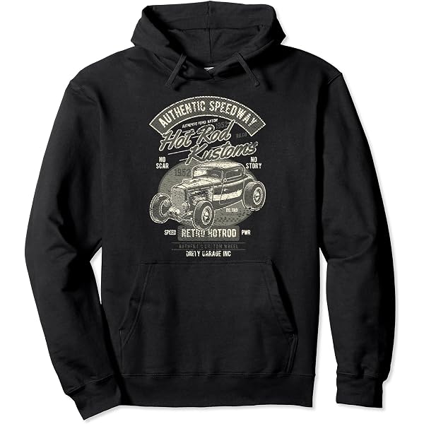 Amazon.com: Custom Car Enthusiasts, Retro Hotrod, Mens Vintage Hot