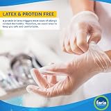 Farla Medical MediHands Vinyl Gloves Large 100 Count Powder Free Latex Free view 5