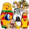 Matryoshka Nesting Dolls Set of 7 - Matryoshka Dolls with Characters from Animated Series Winnie the Pooh