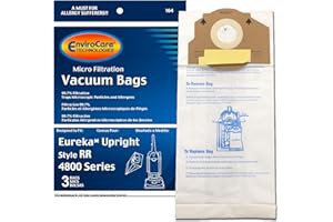 Eureka Style RR Vacuum Bags Microfiltration with Closure - 3 Pack