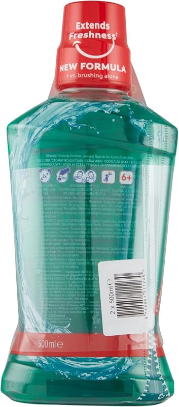 Enjuague Bucal Plax Soft Mint Sin Alcohol, 2 uds x 500ml