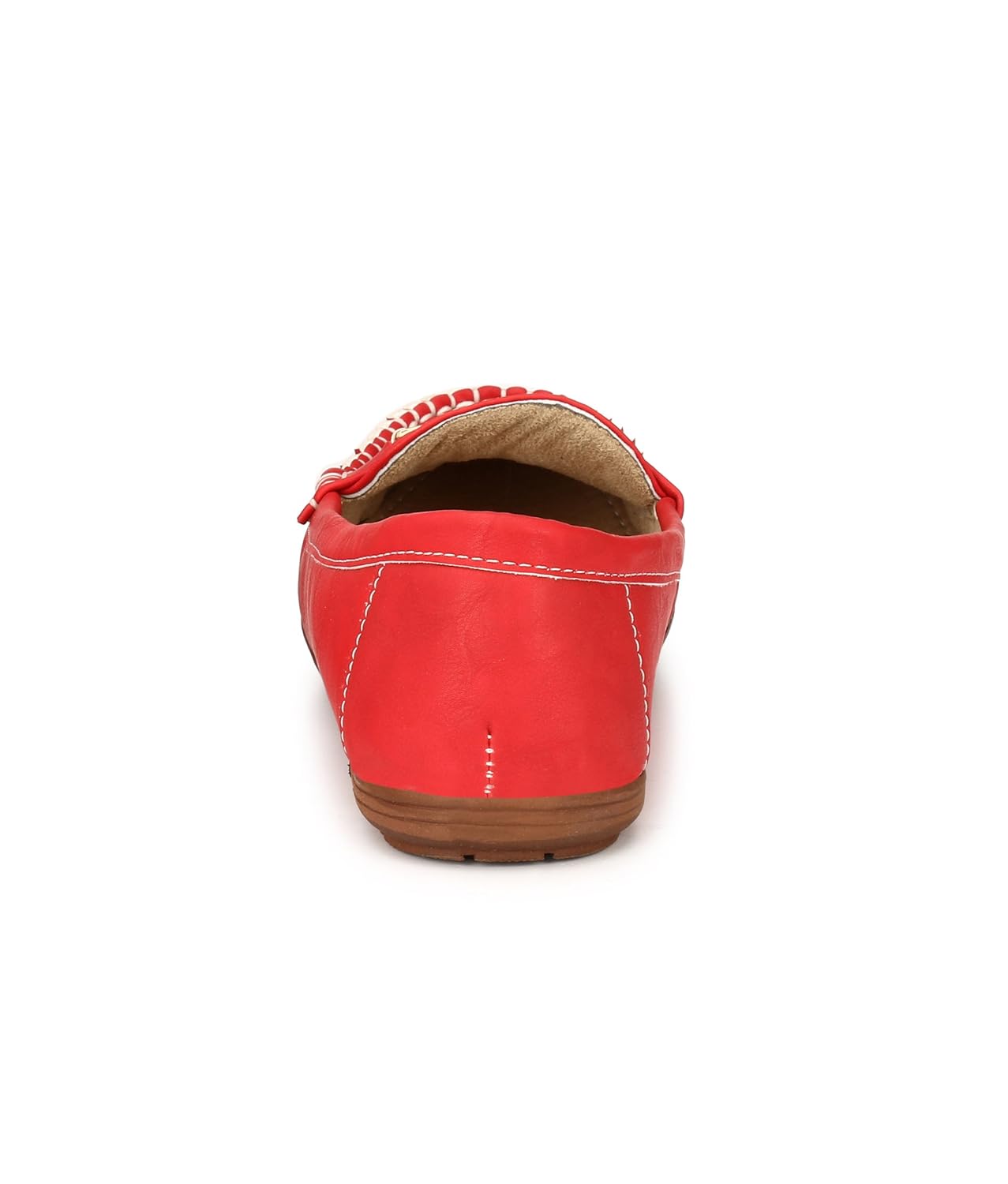 miss irri london women's red georgina loafers and mocassins