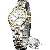 OUPINKE Women Automatic Watch Mechanical Self Winding Classic Luxury