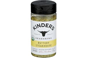 KINDER'S Kinders Organic Buttery Steakhouse Seasoning, 6 Oz