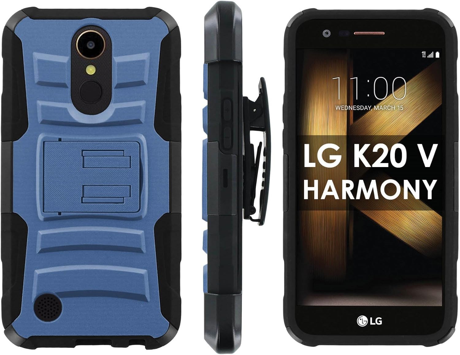 Best lg expression plus phone case with screen protector