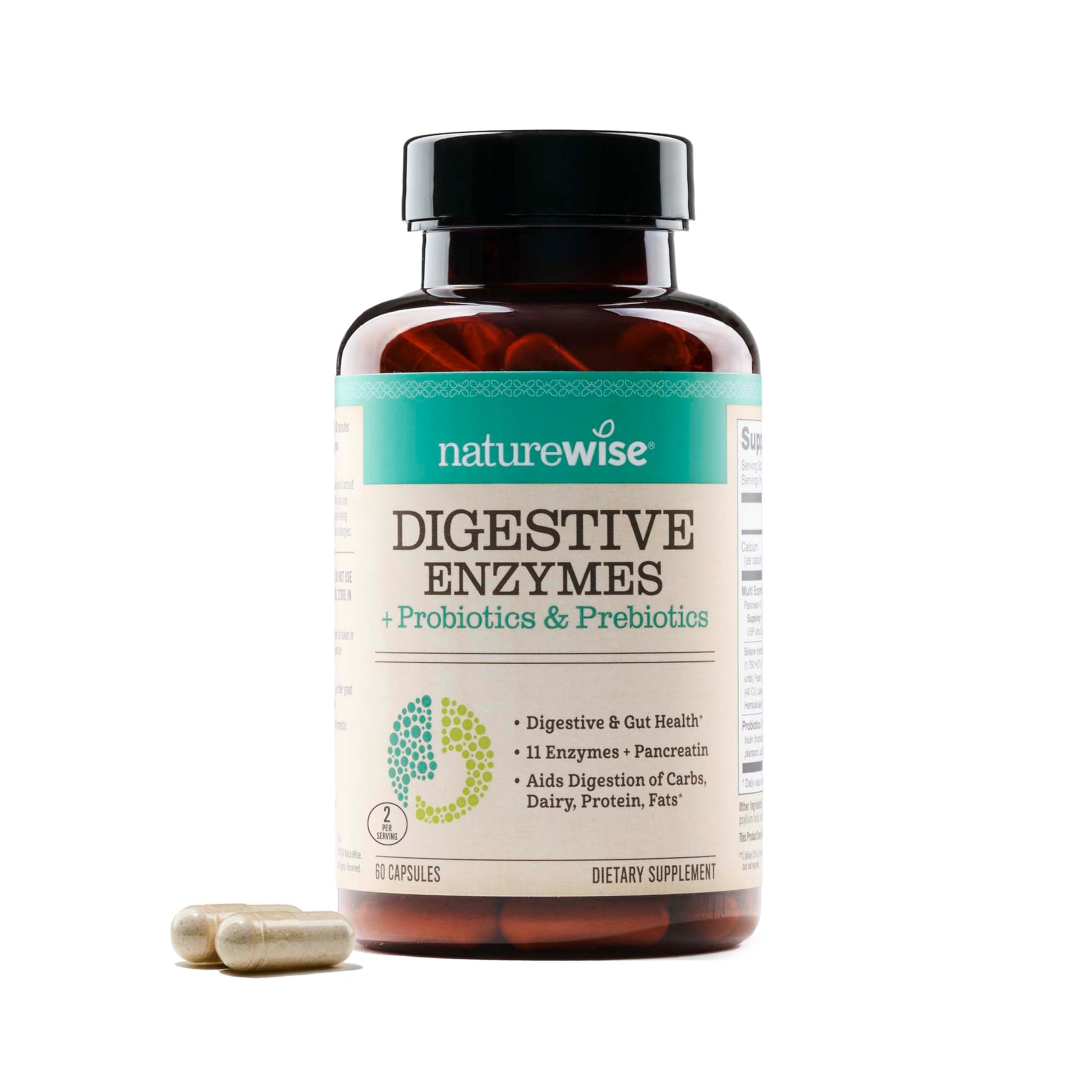 Digestive Enzymes + Probiotics & Prebiotics