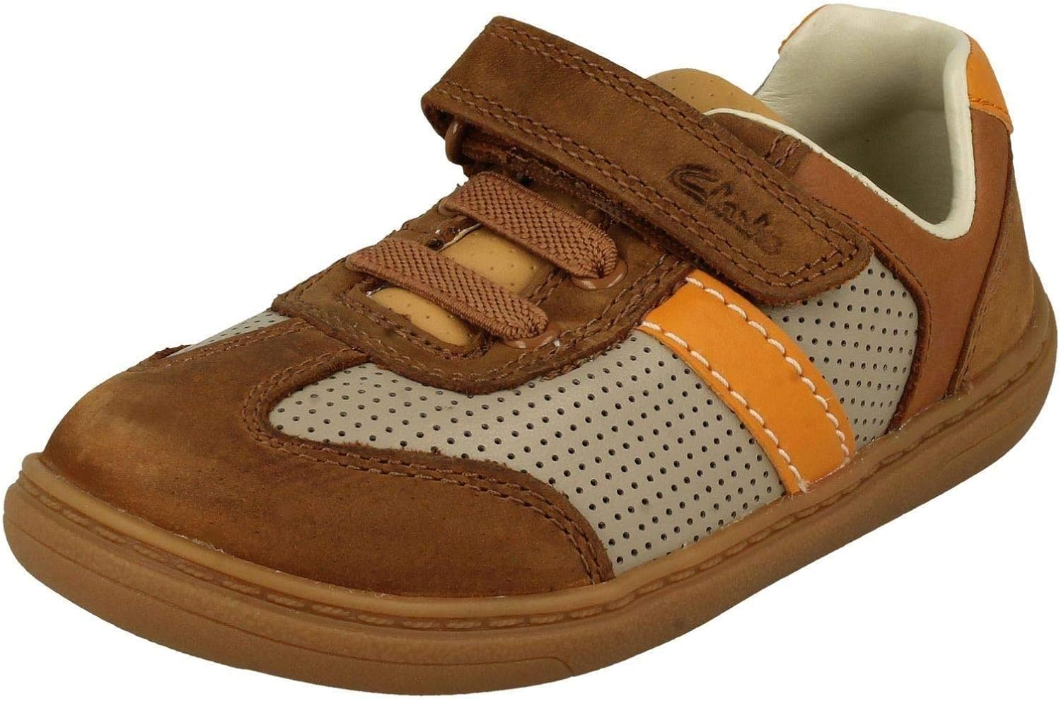 clarks elasticated shoes