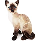 TigerHart Stefan The Siamese Cat - 14 Inch Stuffed Animal Plush