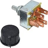 Rotary AC AIR Conditioning 3 Speed Blower Switch for Universal 'INDAK'