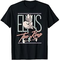 Elvis Presley Official 68 Comeback Sign T-Shirt Hommes T-shirt Épais S