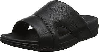 FitflopMen's Freeway Pool Slide in Leather Sandal