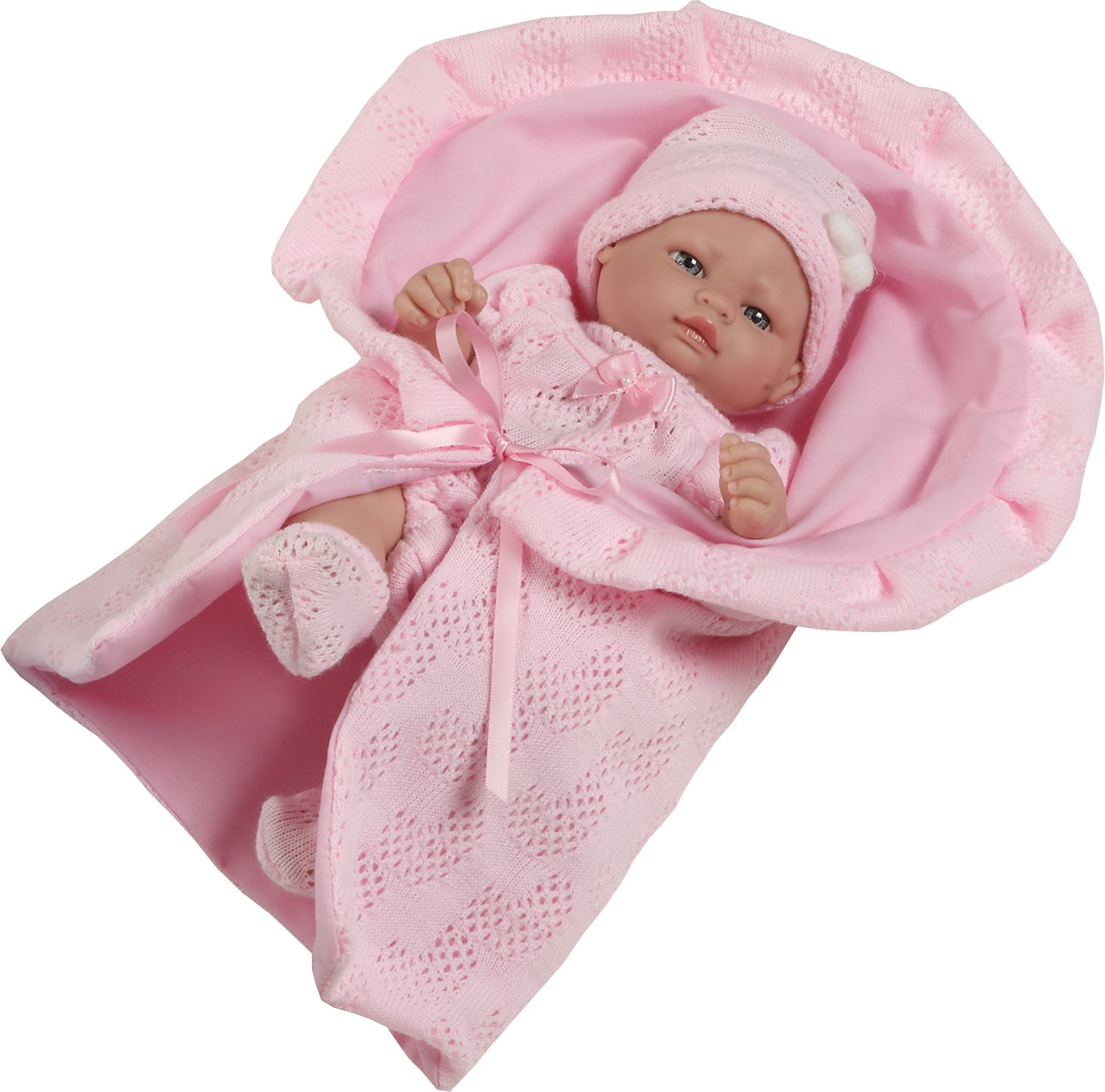 Berbesa 2502R Mini RN Vinyl Doll, 27 cm