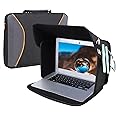 YUMTIM Laptop Sun Shade Laptops Sun Glare Shield Laptop Sunshade Bag for Working Outside Privacy Screen Hood Foldable Shield Cover 12-14'' (Patent Pending)