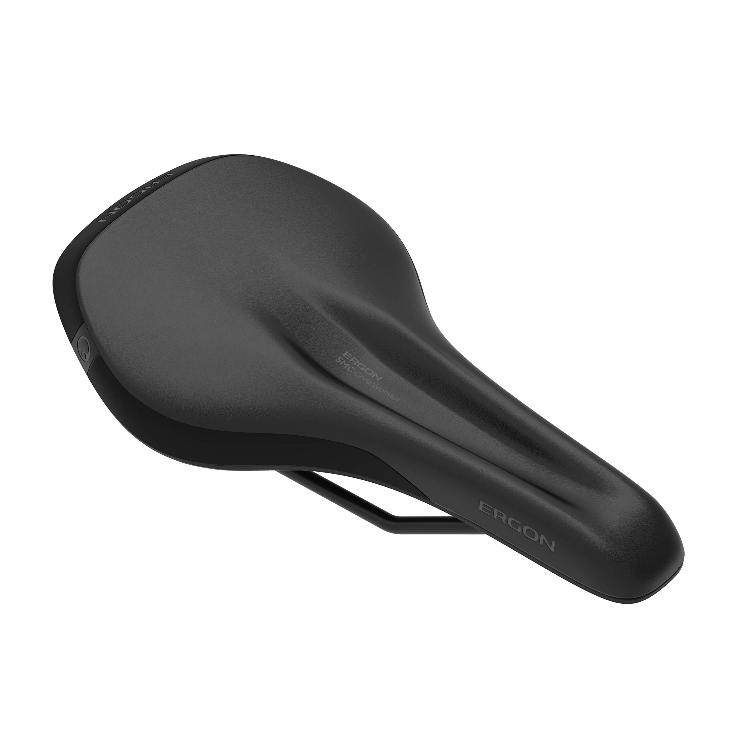 Ergon SMC Core Womens Bicycle Saddle, Sml/Med, Black