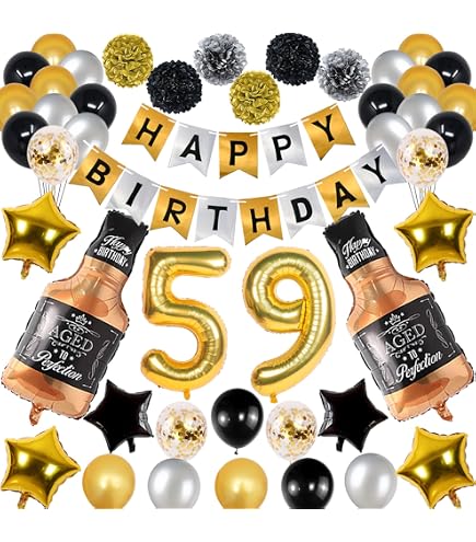 thumbnail image 2 of Black 49th Birthday Balloons - 16 Pack 12 Inch Latex Balloons With Gold Printing 2 of 14