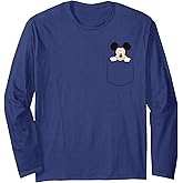 Disney Mickey Mouse Pocket Long Sleeve T-Shirt