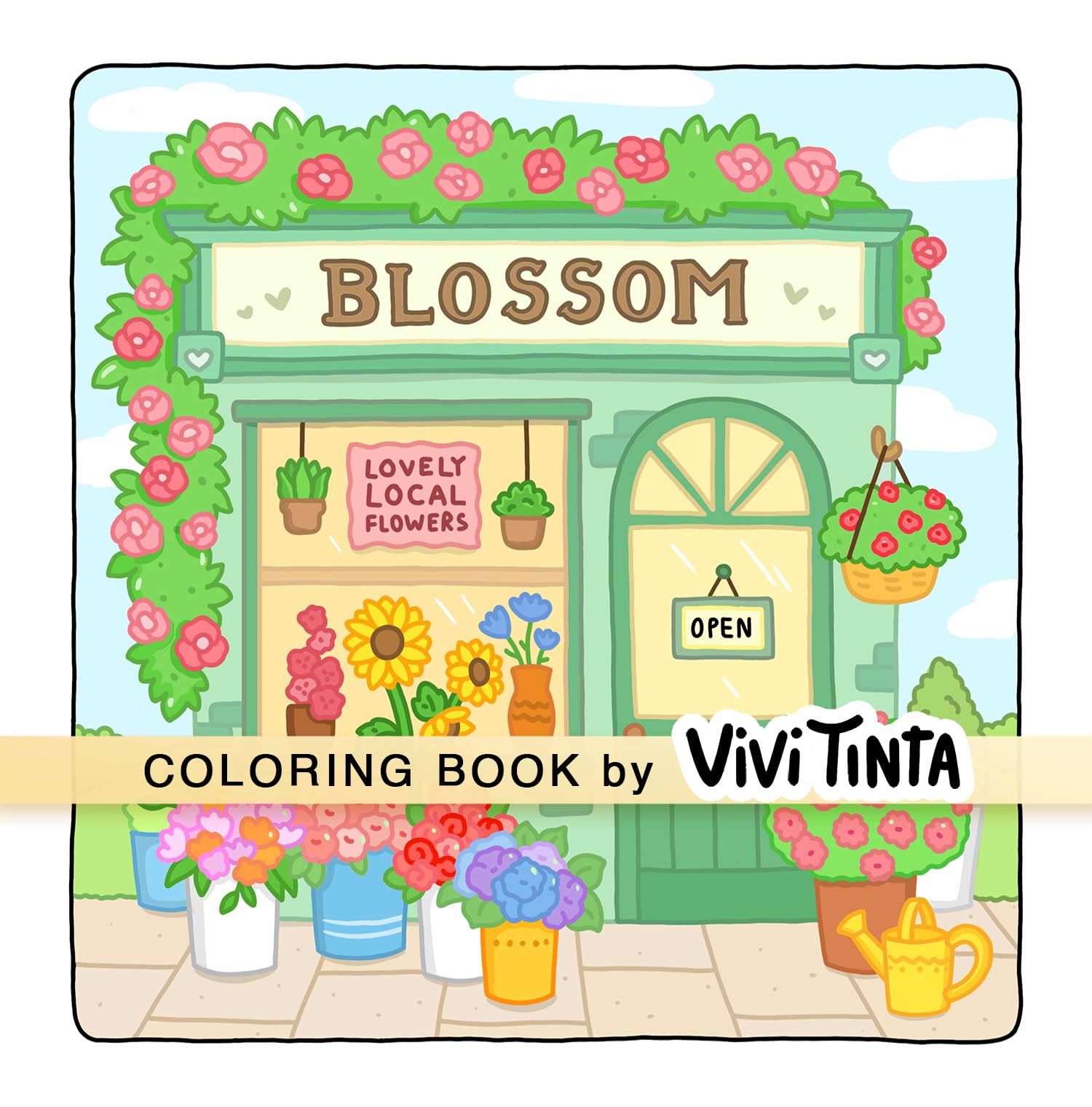 Color By Line: Coloring Book for Relaxation Featuring Vibrant Colored Outlines Color By Line: Coloring Book for Relaxation Featuring Vibrant Colored Outlines Paperback