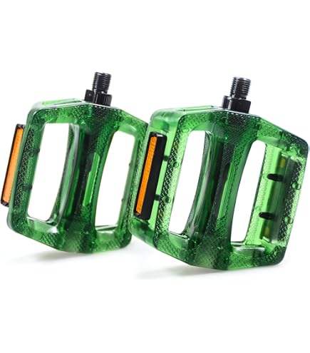 FENIX CYCLES Vintage Retro Heliux Alloy/PVC Bicycle Pedals Black/Chrome, Various Sizes (9/16