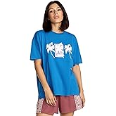Volcom Women's Stones Throw Short Sleeve Boyfriend Tee – Organic Cotton Jersey T-Shirt
