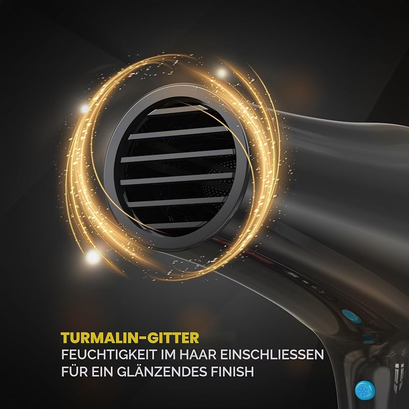 Powerpik 5000 Haartrockner, Pik-Aufsatz für Afro-Frisuren