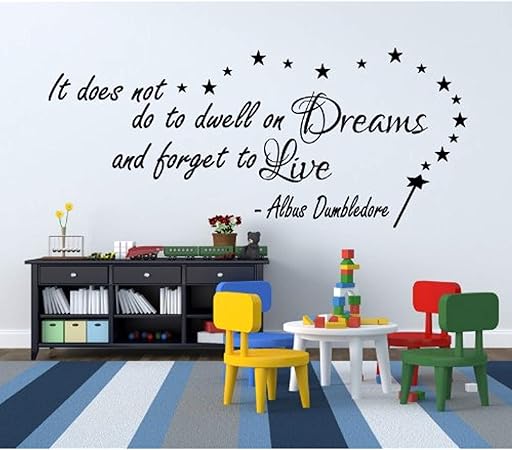 Amazon Com Harry Potter It Does Not Dwell Wall Decals Mural Decor