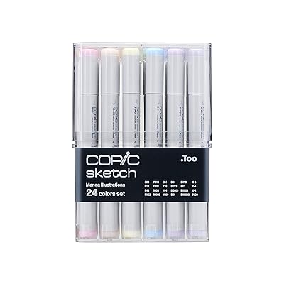 Buy Copic Markers Sb24 24 Piece Sketch Set Basic Online In Turkey B003oq57yg